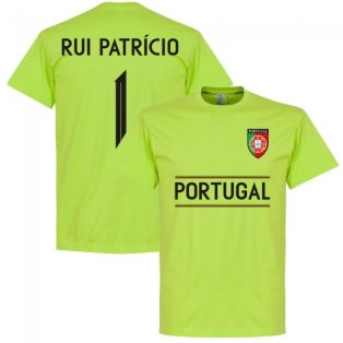 Portugal Rui Patricio 1 Team T-Shirt - Apple Green