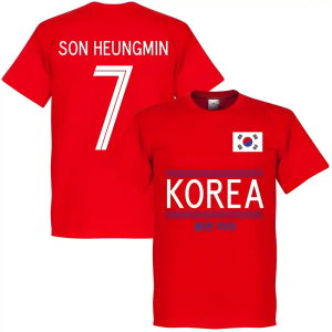 Korea Son Heungmin 7 Team T-Shirt - Red