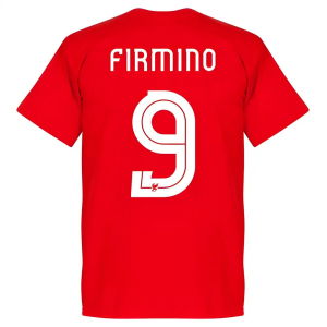 Liverpool Firmino 9 Team T-Shirt - Red
