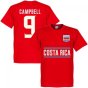 Costa Rica Campbell 9 Team T-Shirt - Red