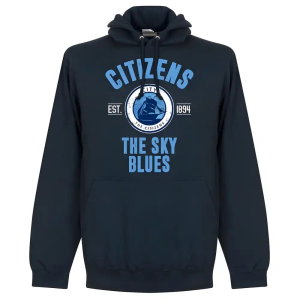 Man City Established Hoodie -Navy