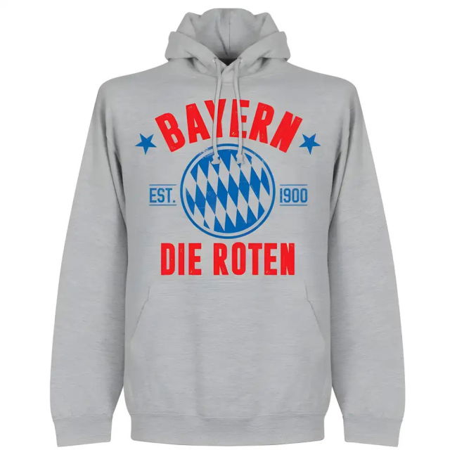 Bayern Established Hoodie - Grey