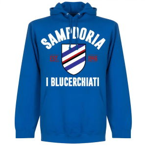 Sampdoria Established Hoodie - Royal