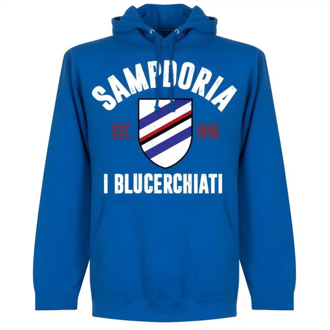 Sampdoria Established Hoodie - Royal