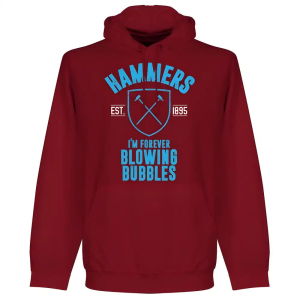 West Ham Established Hoodie - Maroon