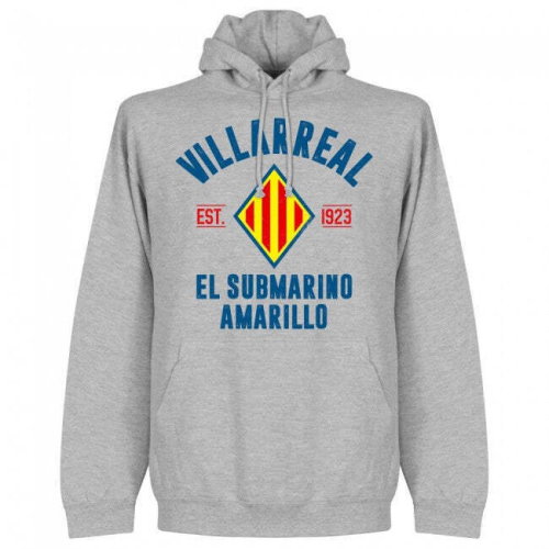 Villarreal Established Hoodie - Grey