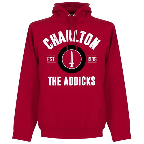 Charlton The Addicks Established Hoodie - Red