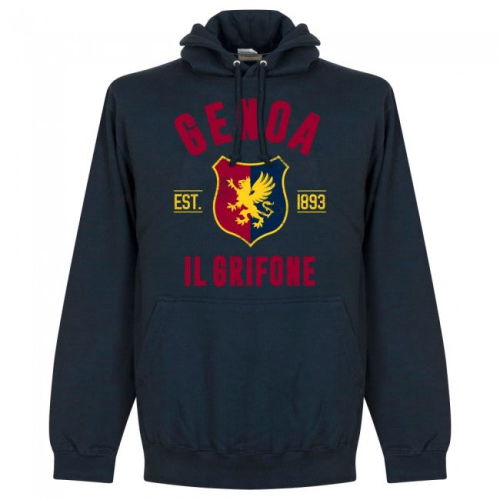 Genoa Established Hoodie - Navy