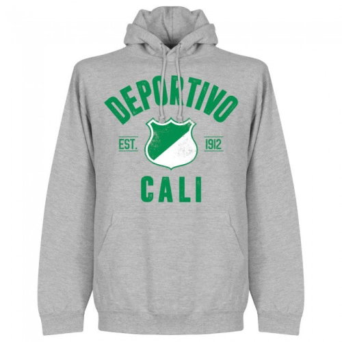 Deportivo Cali Established Hoodie - Grey