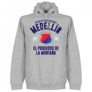 Independiente Medellín Established Hoodie - Grey