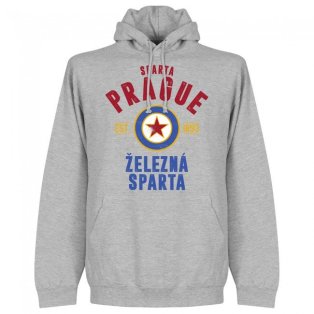 Sparta Prague Established Hoodie - Grey