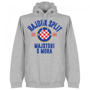 Hajduk Split Established Hoodie - Grey