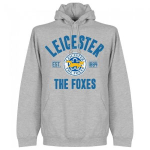 Leicester Established Hoodie - Grey