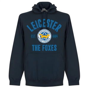 Leicester Established Hoodie - Navy
