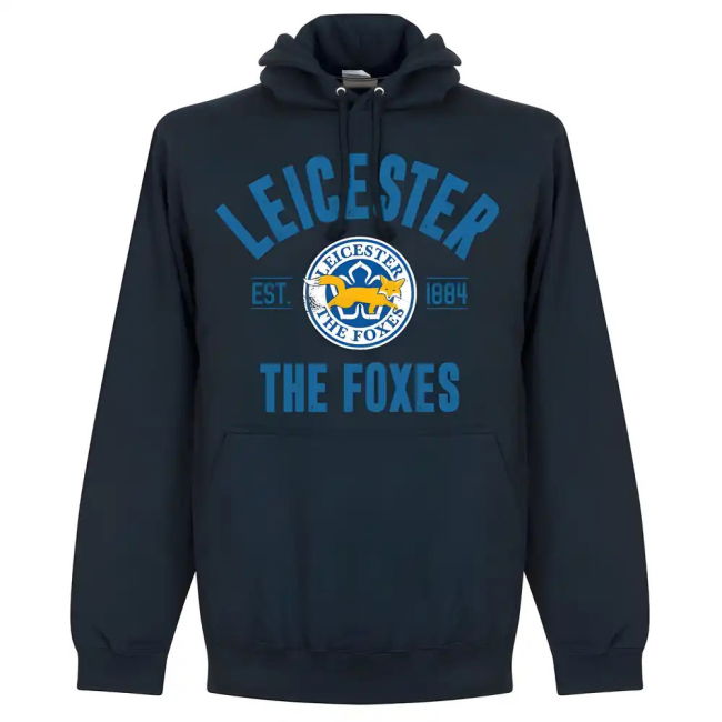 Leicester Established Hoodie - Navy