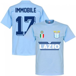Lazio Immobile 17 Team T-Shirt - Sky