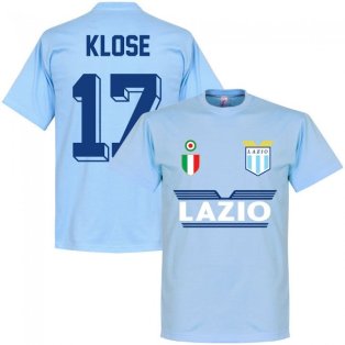 Lazio Klose 17 Team T-Shirt - Sky