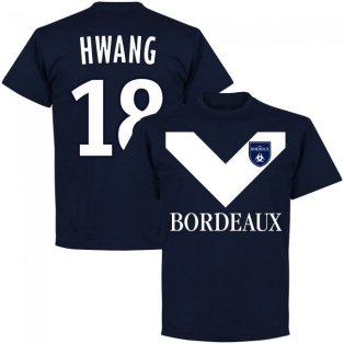 Bordeaux Hwang 18 Team T-Shirt - Navy