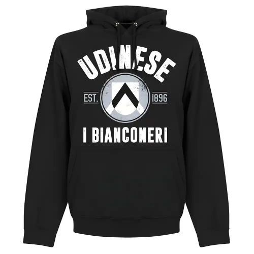 Udinese Established Hoodie - Black