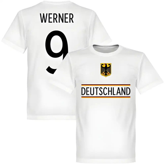 Germany Werner 9 2020 Team T-Shirt - White