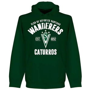 Santiago Wanderers Established Hoodie - Bottle Green