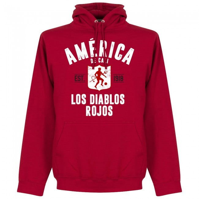 America de Cali Established Hoodie - Red