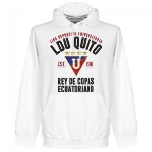 LDU Quito Established Hoodie - White