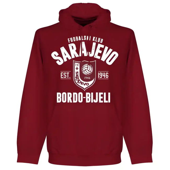Sarajevo Established Hoodie - Maroon