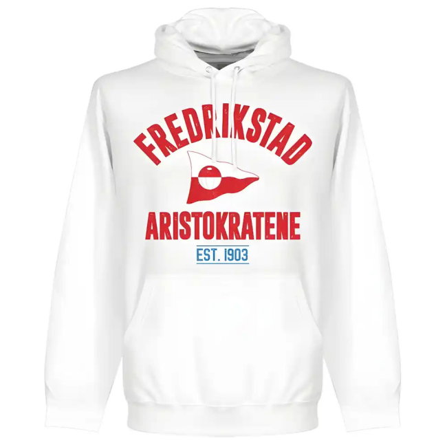 Fredrikstad Established Hoodie - White