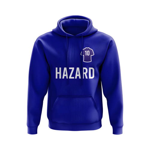 Eden Hazard Chelsea Number Hoody (Blue)