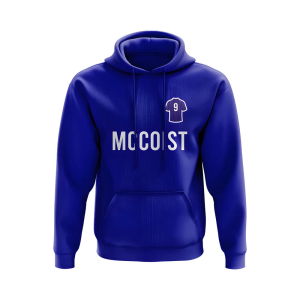 Ally McCoist Rangers Number Hoody (Blue)