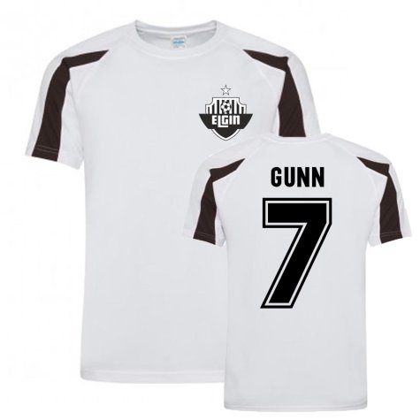 Craig Gunn Elgin City Sports Training Jersey (White)
