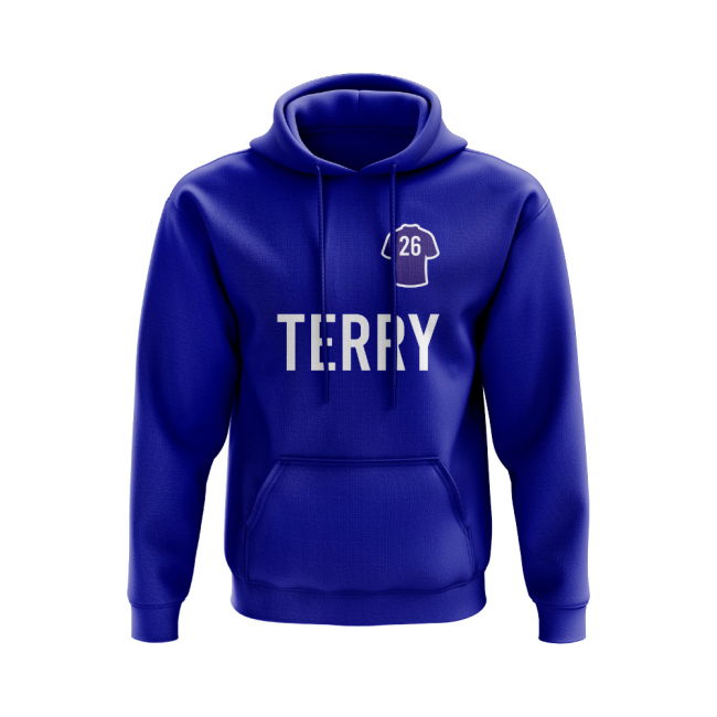 John Terry Chelsea Number Hoody (Blue)