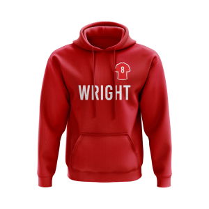 Ian Wright Arsenal Number Hoody (Red)