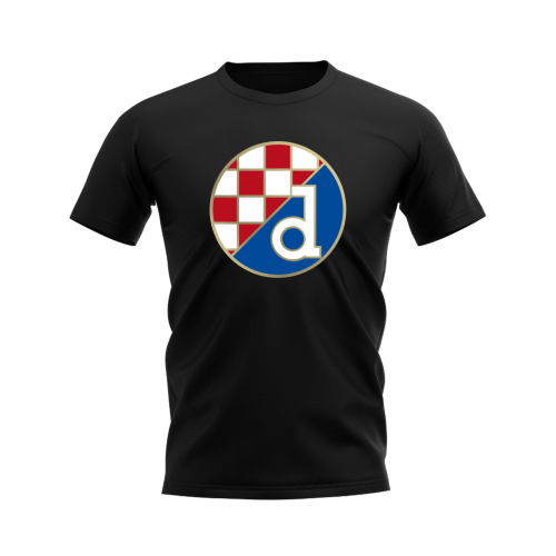 Dinamo Zagreb Badge T-shirt (Black)