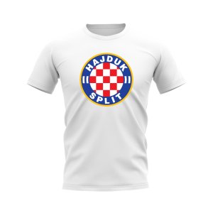 Hajduk Split Badge T-shirt (White)