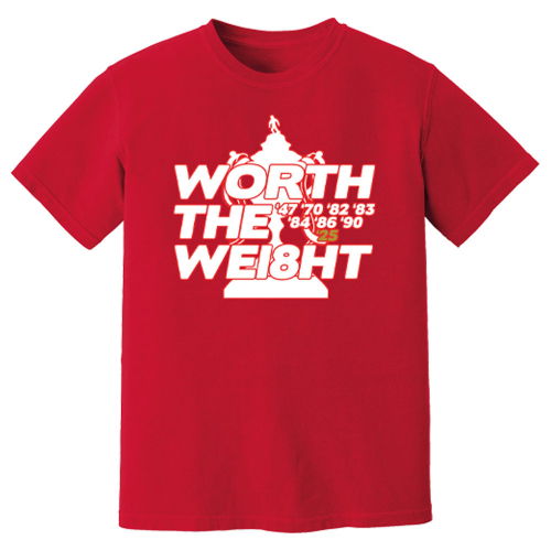 Aberdeen Worth The Wei8ht T-Shirt (Red)