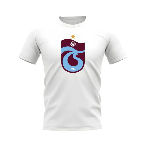 Trabzonspor Badge T-Shirt (White)