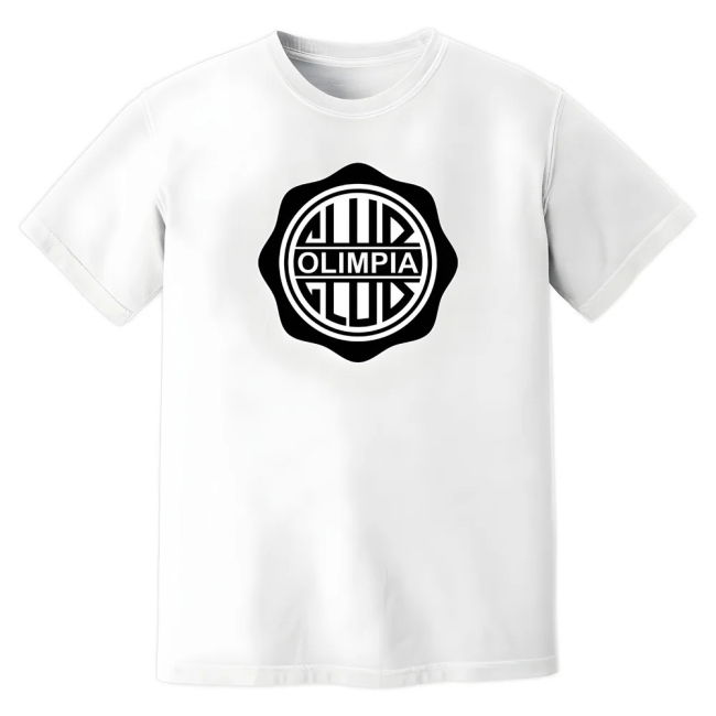 Club Olimpia Badge T-Shirt (White)