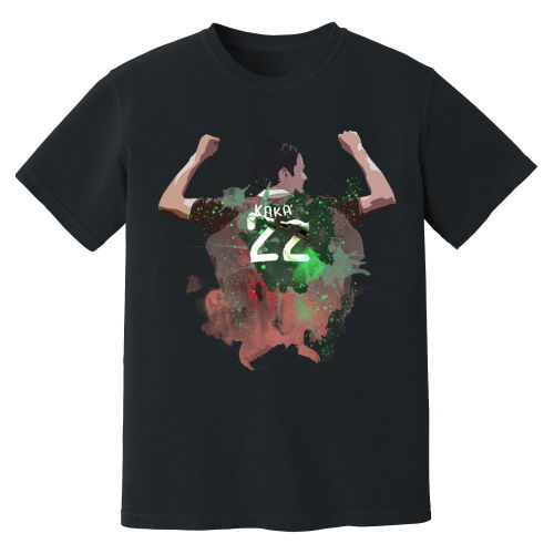 Kaka AC Milan Art T-Shirt (Black)