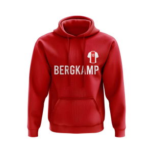 Dennis Bergkamp Ajax Number Hoody (Red)