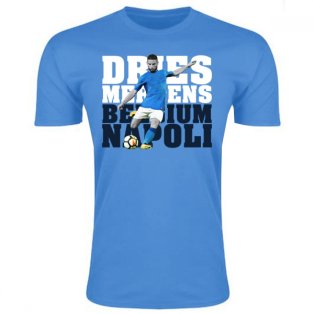 Dries Mertens Napoli Player T-Shirt (Sky Blue) - Kids