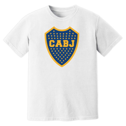 Boca Juniors Badge T-Shirt (White)