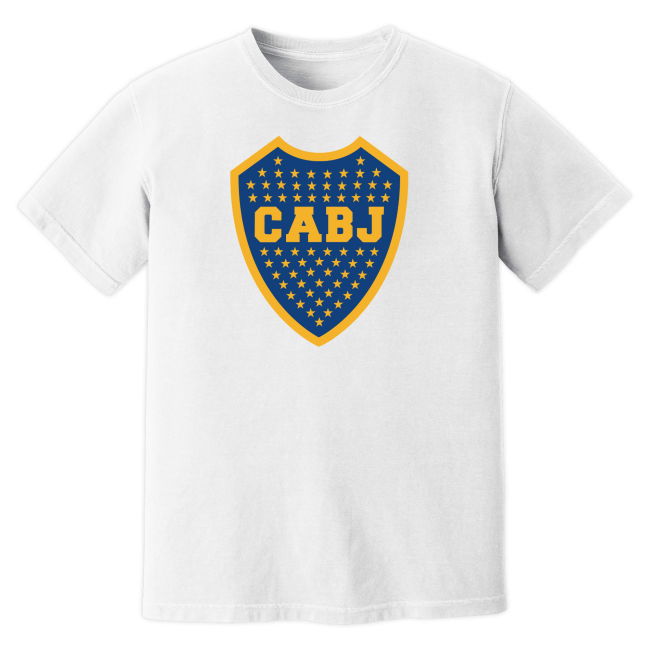 Boca Juniors Badge T-Shirt (White)