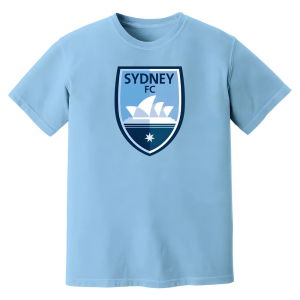 Sydney FC Badge T-Shirt (Sky)