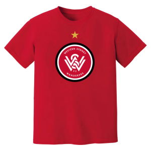 Western Sydney Wanderers Badge T-Shirt (Red)