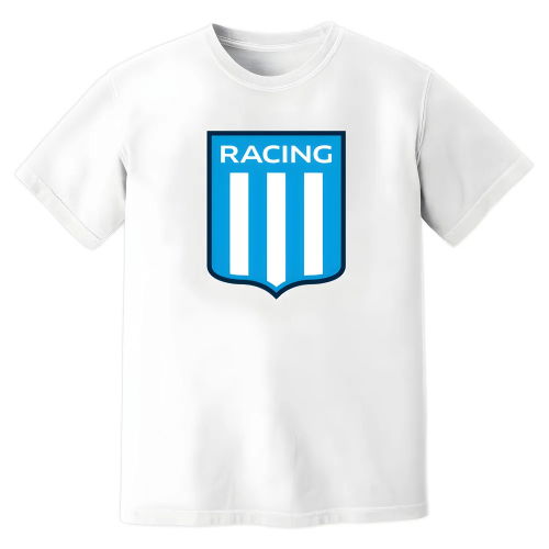 Racing Club Badge T-Shirt (White)