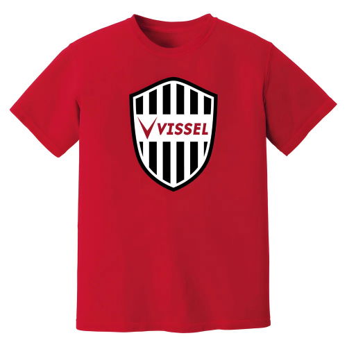 Vissel Kobe Badge T-Shirt (Red)