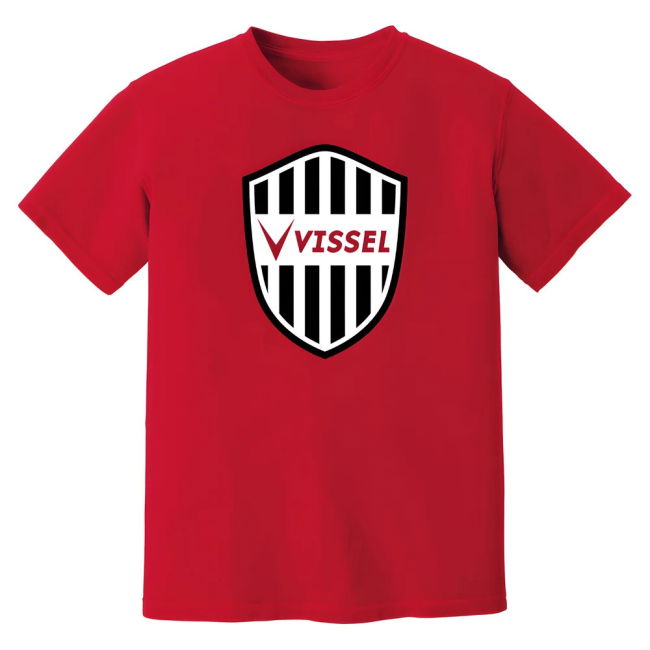 Vissel Kobe Badge T-Shirt (Red)