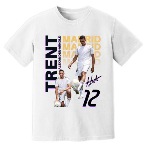 Trent Alexander-Arnold Real Madrid T-Shirt (White)